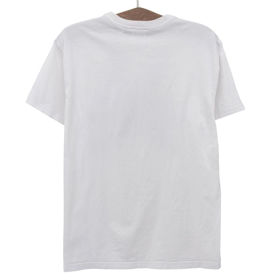 BURBERRY バーバリー RABBIT LOGO TEE コットン トップス メンズ 白 ホワイト M 8049565 M BURBERRY（バーバリー） RABBIT LOGO TEE コットン トップス メンズ 白