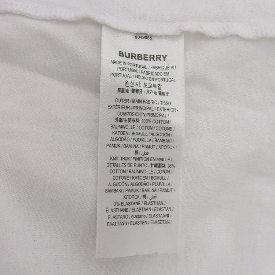 BURBERRY（バーバリー） RABBIT LOGO TEE コットン トップス メンズ 白