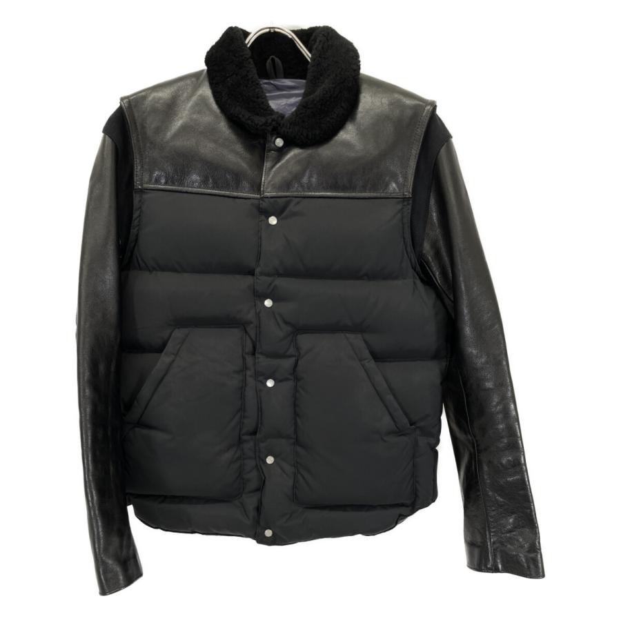 UNDERCOVER（アンダーカバー） 12AW ブラック ドッキング レザー