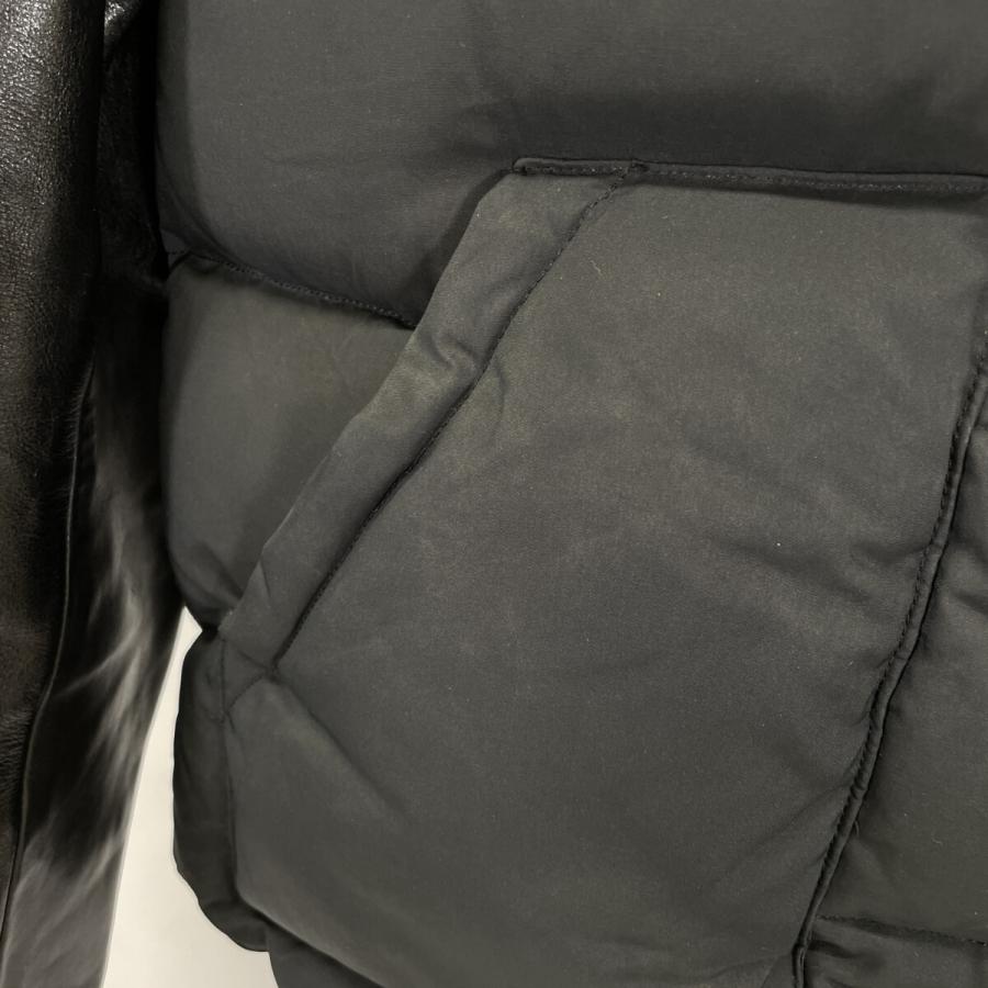 UNDERCOVER（アンダーカバー） 12AW ブラック ドッキング レザー