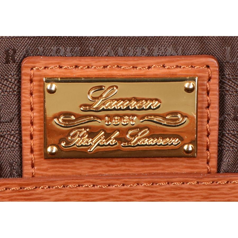 ラルフローレン ブラウン レザートートバッグ POLO RALPH LAUREN（ポロ・ラルフローレン） トートバッグ Bellport