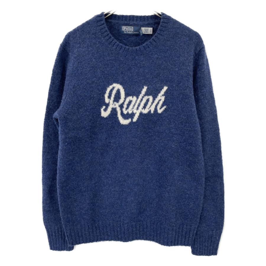 ラルフローレン刺繍 ネイビー 長袖セーター POLO RALPH LAUREN（ポロ・ラルフローレン） ポロ ラルフローレン