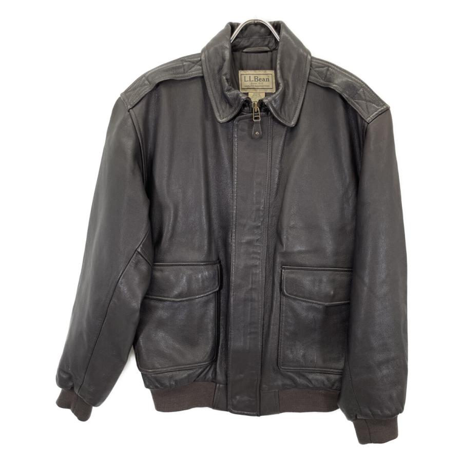 エルエルビーン　ブラウンレザー L.L.Bean（エルエルビーン） LLBean TURKEY製 ブラウン レザー A-2