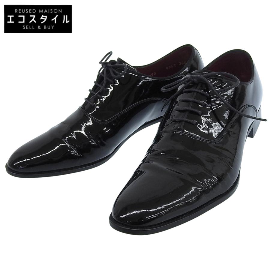 REGAL（リーガル） パテントレザー プレーントゥ ドレス シューズ