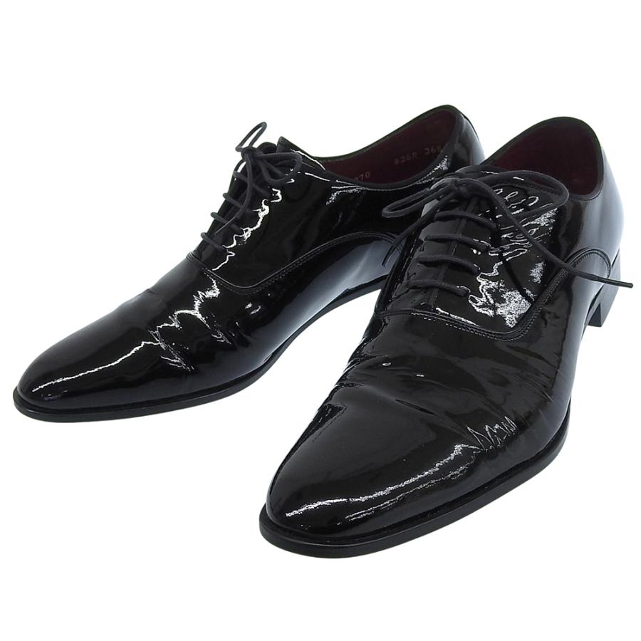 REGAL（リーガル） パテントレザー プレーントゥ ドレス シューズ