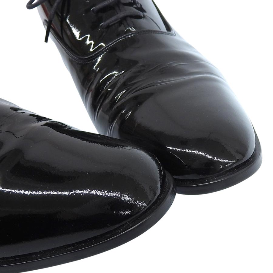 REGAL（リーガル） パテントレザー プレーントゥ ドレス シューズ