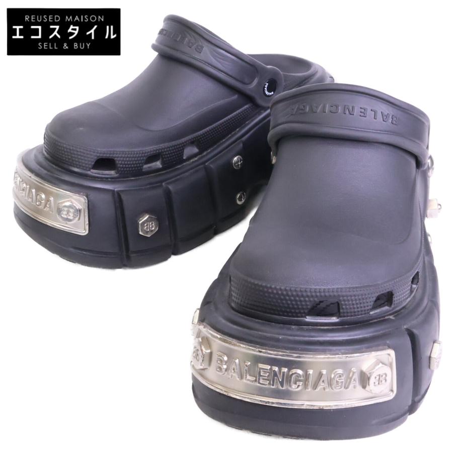 BALENCIAGA（バレンシアガ） 687397 22SS ブラック ハードクロックス