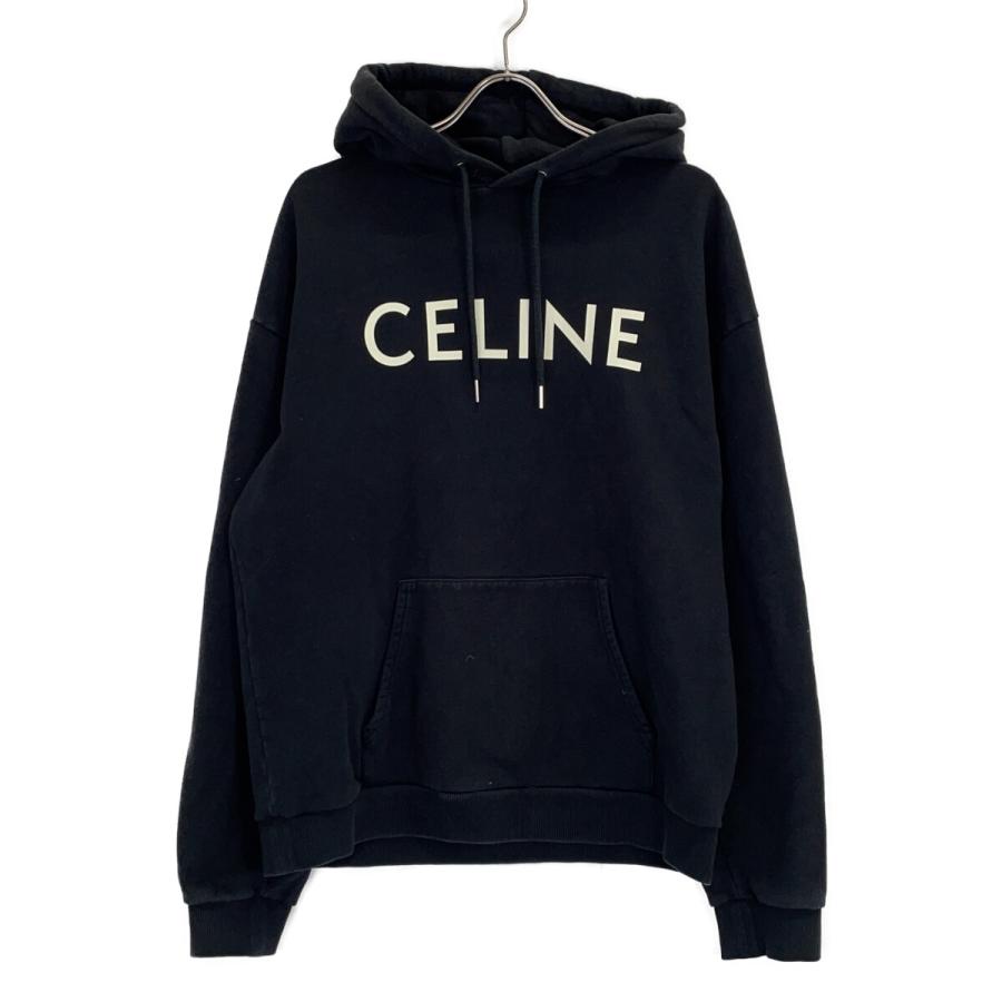 CELINE（セリーヌ） 2Y321670Q ブラック ロゴパーカー ブラック XL