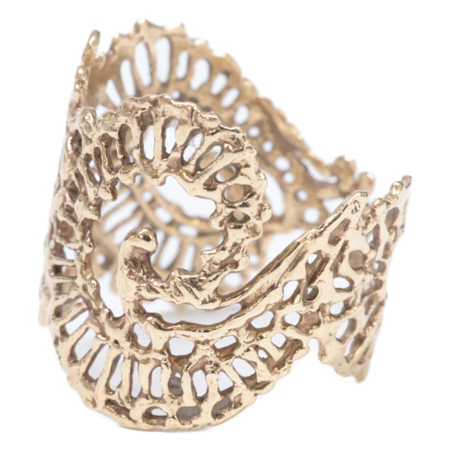 美品 KAORU カオル RK10-300 K10 カリグラフィ リング 指輪 ピンク