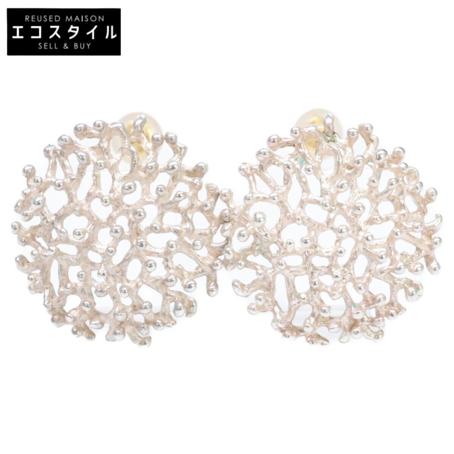 美品 KAORU カオル 925 Bouquet pierce ブーケ ピアス シルバー
