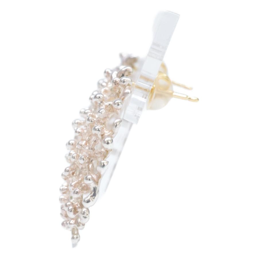 美品 KAORU カオル 925 Bouquet pierce ブーケ ピアス シルバー 