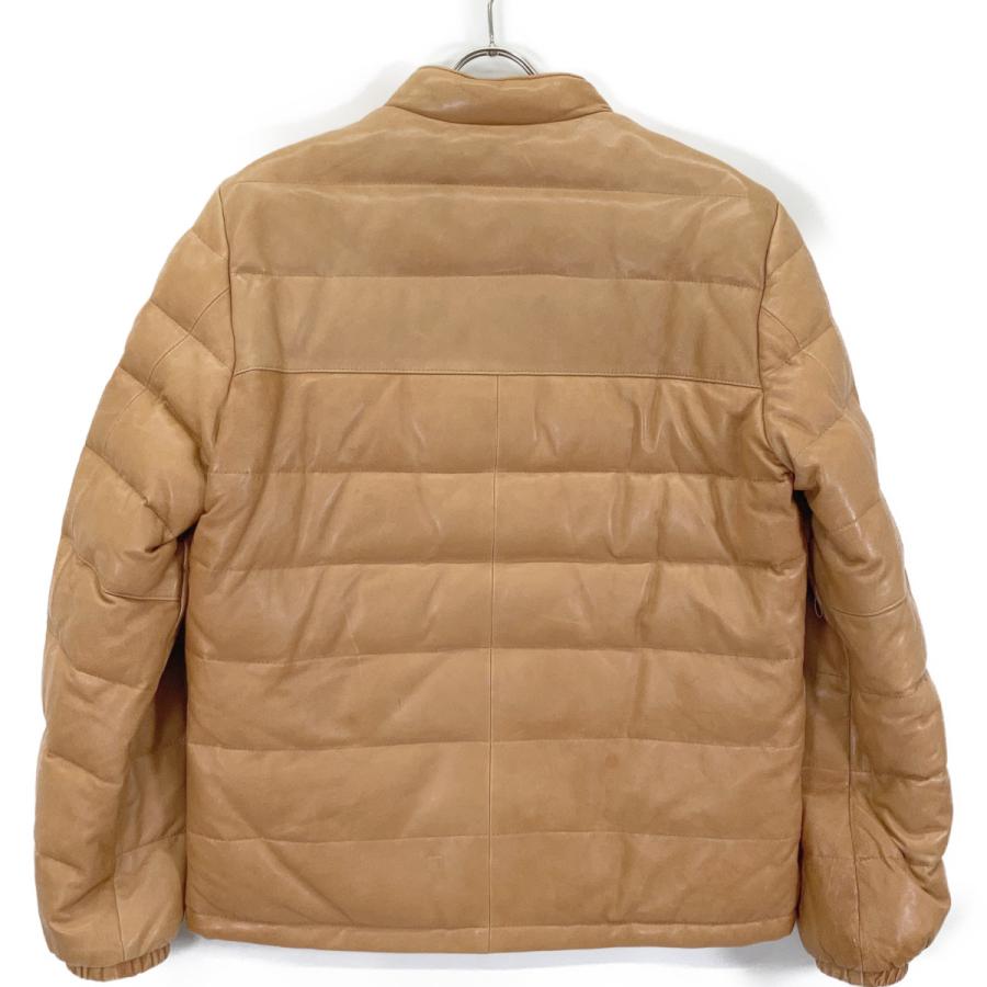 Schott N.Y.C（ショット） SCHOTT 3161049 ブラウン ラムレザー ダウン 