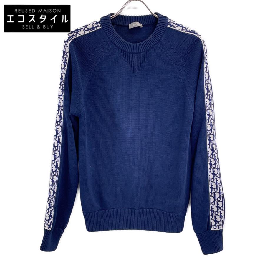 国内正規/ DIOR ディオール 943M672AT072 オブリークライン クルー