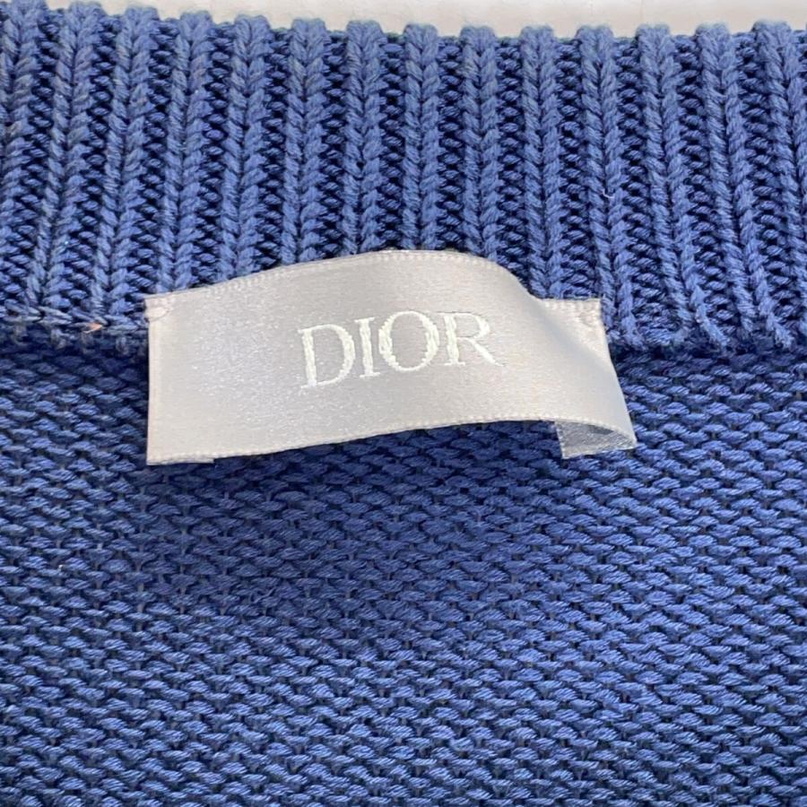 国内正規/ DIOR ディオール 943M672AT072 オブリークライン クルー
