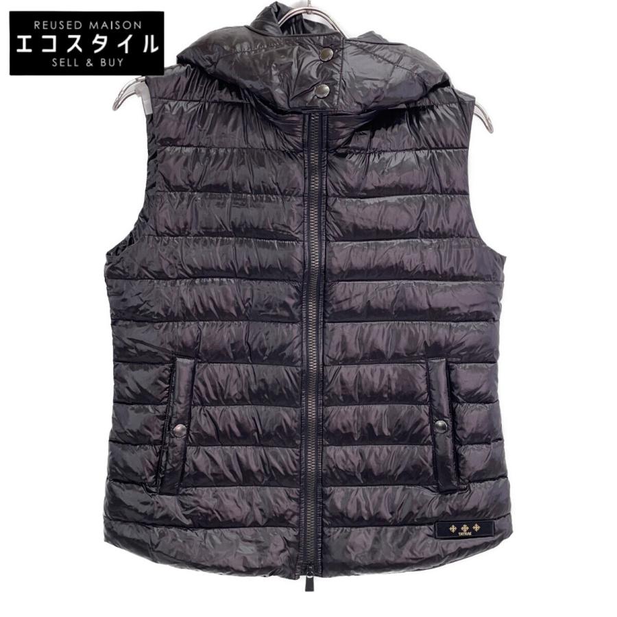 TATRAS タトラス LTA6SP4450 ブラック ジップアップ ダウンベスト 03