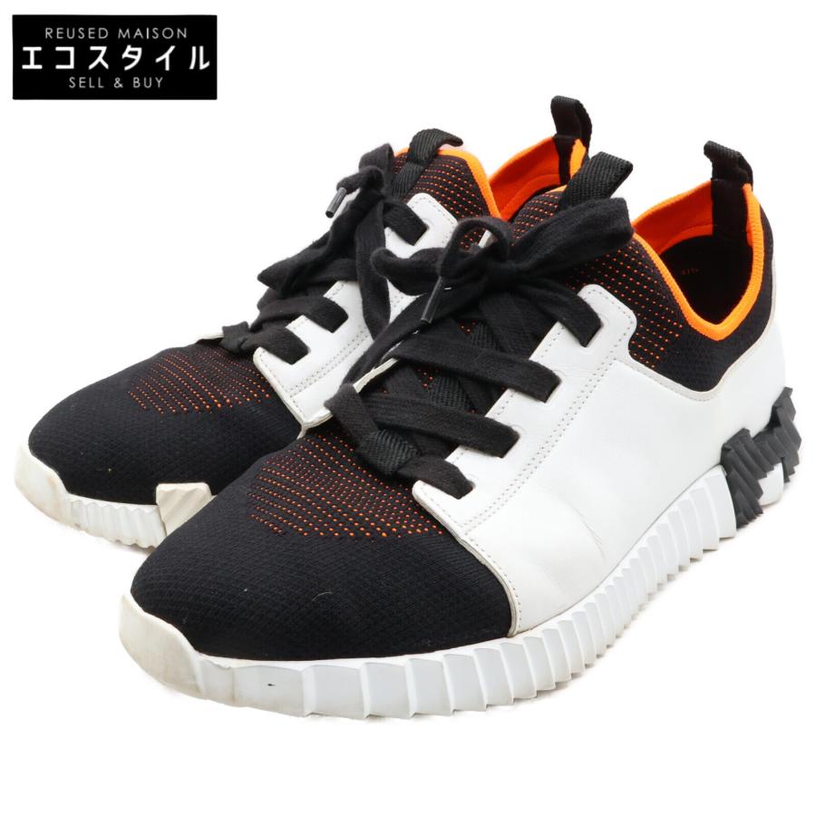 HERMES エルメス デパール スリップオンスニーカー シューズ 41.5