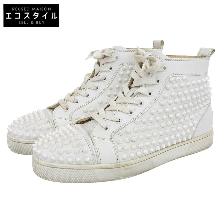 クリスチャンルブタンメンズハイカットスニーカー クリスチャン・ルブタン Christian louboutin スタッズ ハイカット