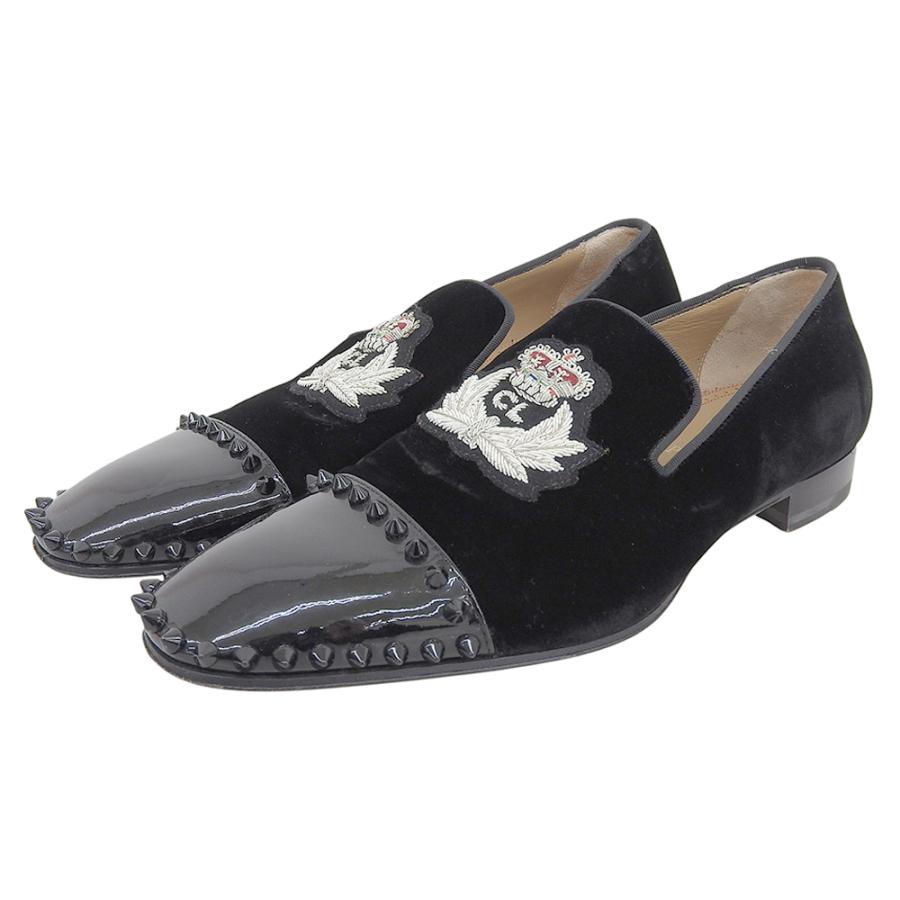 Christian Louboutin（クリスチャンルブタン） ベロア スパイク