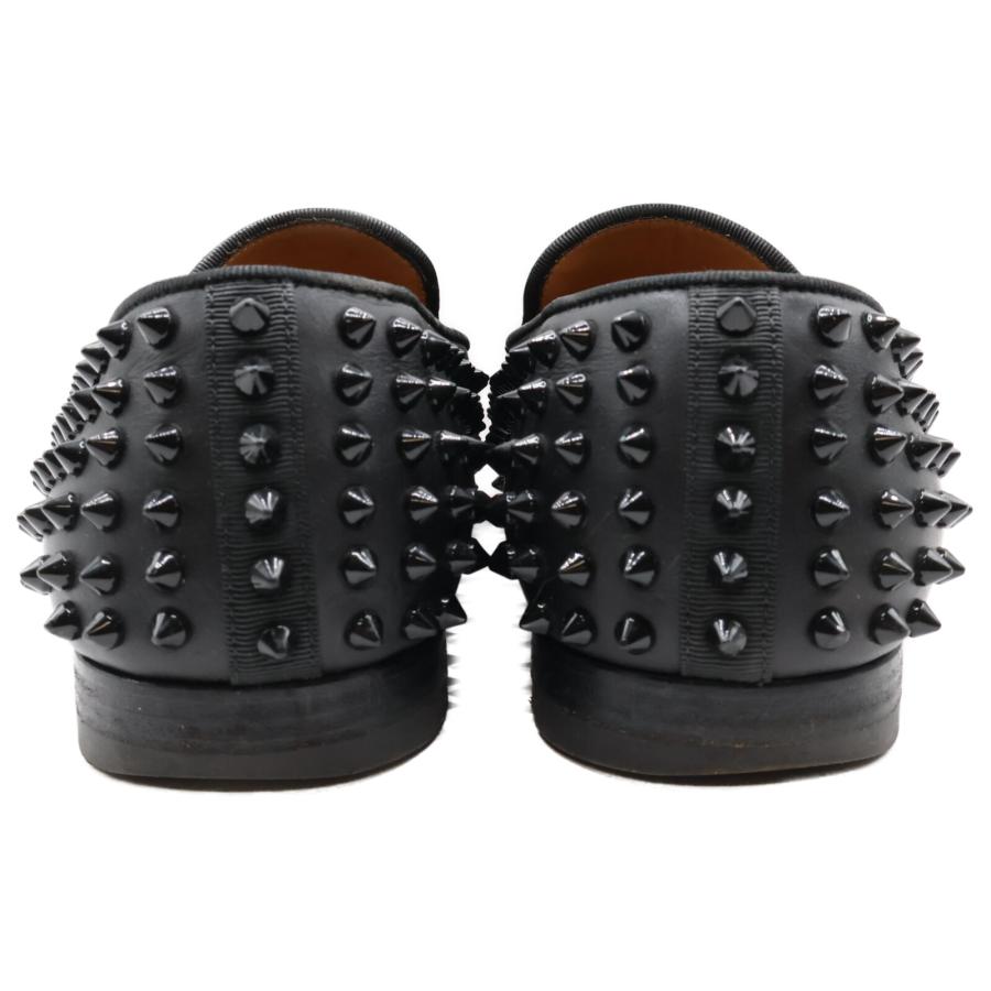 Christian Louboutinスタッズ＊ブラックレザーサンダル＊26.5 Christian Louboutin（クリスチャンルブタン） スパイクスタッズ