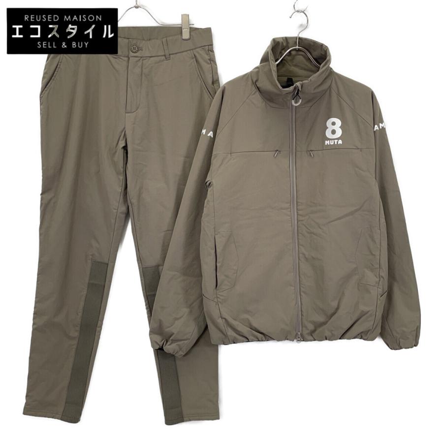 muta ムータ YMMY-230230 グレー 中綿 セットアップ 7 スーツ ナイロン