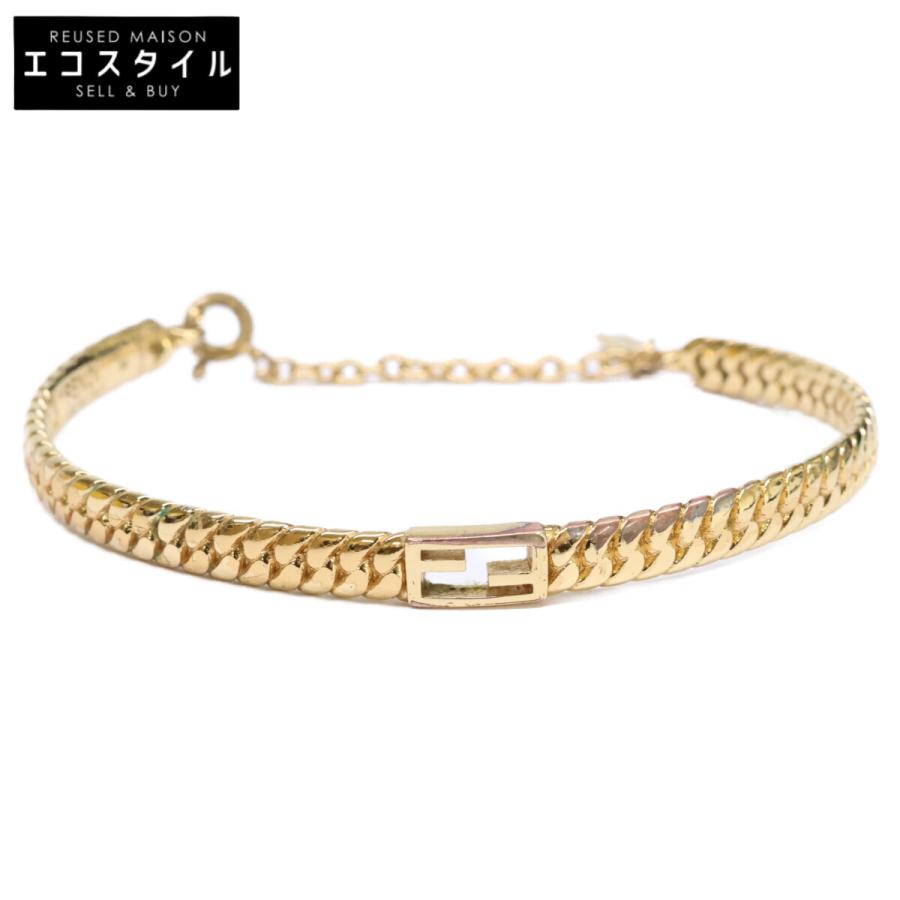 FENDI（フェンディ） バゲット ブレスレット M ゴールド レディース