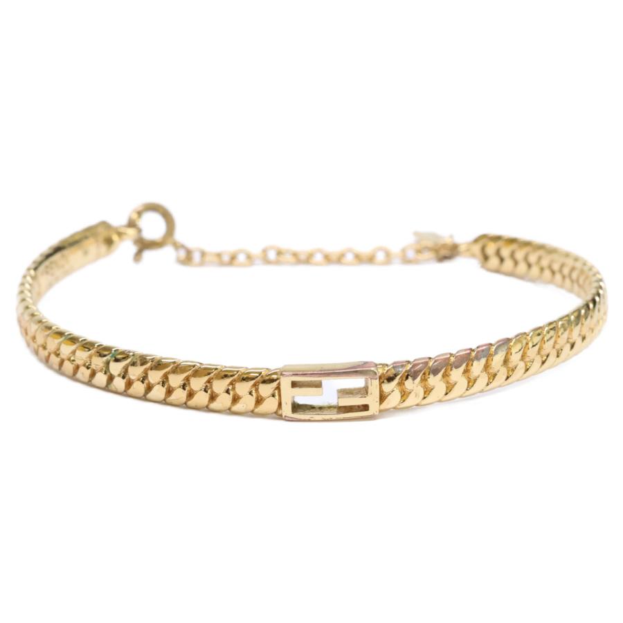 FENDI（フェンディ） バゲット ブレスレット M ゴールド レディース