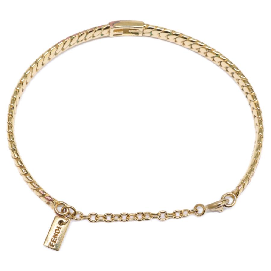 FENDI（フェンディ） バゲット ブレスレット M ゴールド レディース