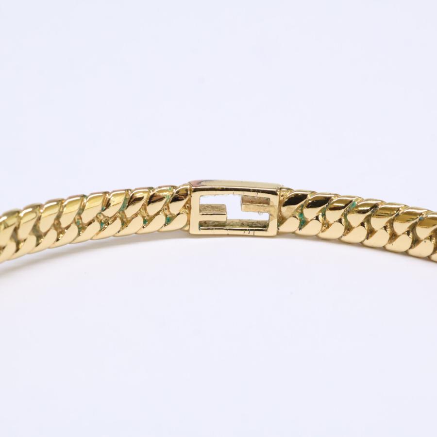 FENDI バケット　ブレスレット　M FENDI（フェンディ） バゲット ブレスレット M ゴールド レディース