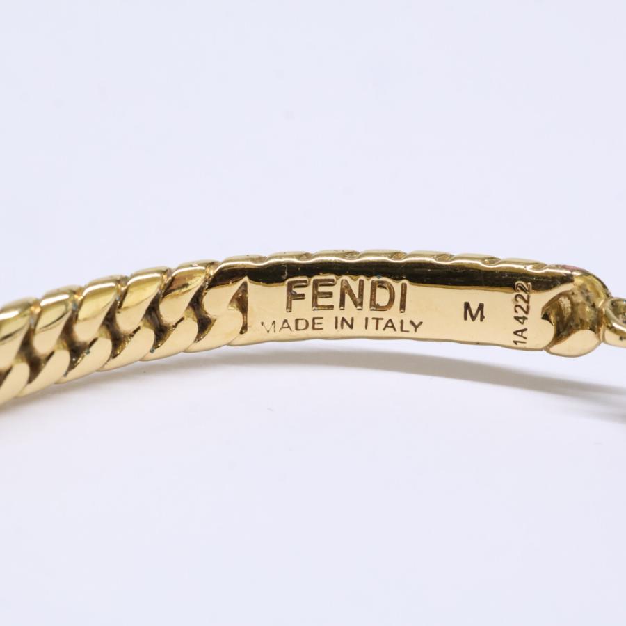 FENDI（フェンディ） バゲット ブレスレット M ゴールド レディース