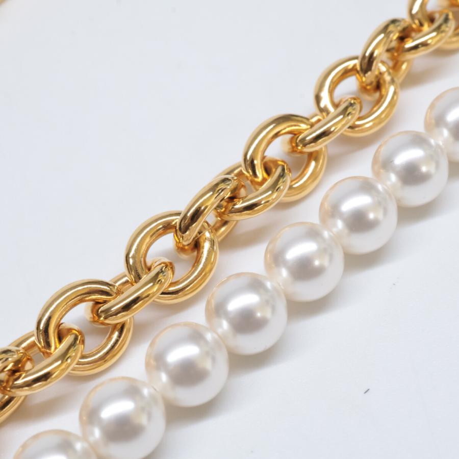 CHANEL（シャネル） B22A フェイクパール 獅子 ライオンモチーフ ココ