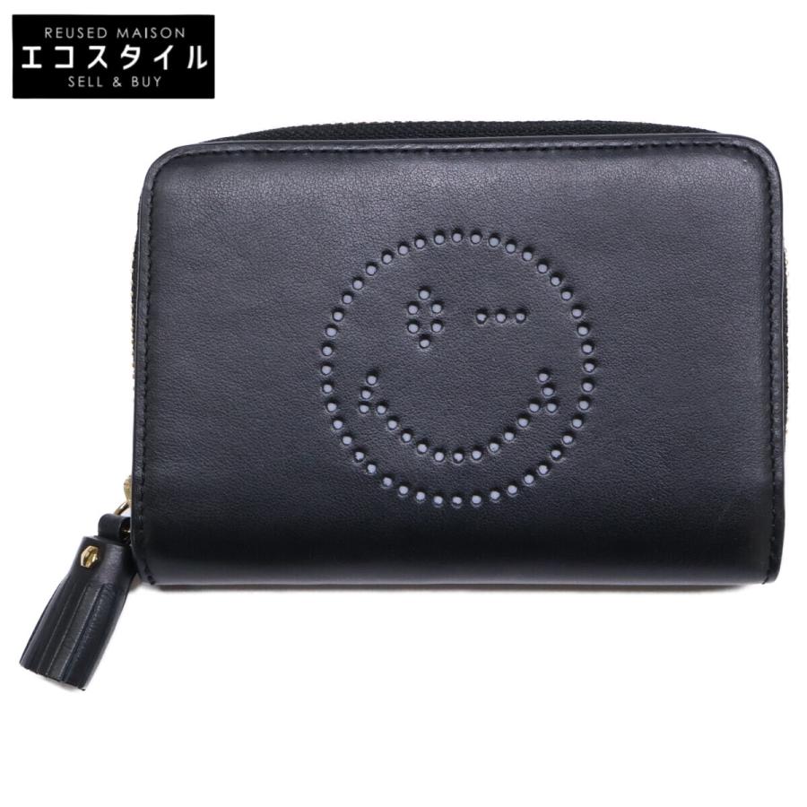 美品 Anya Hindmarch アニヤ ハインドマーチ スマイル