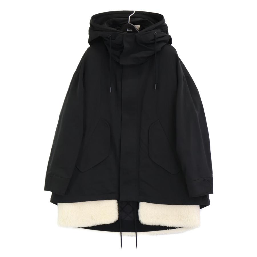 THE RERACS ザ・リラクス ブラック M65 SHORT MODS COAT WITH LINER