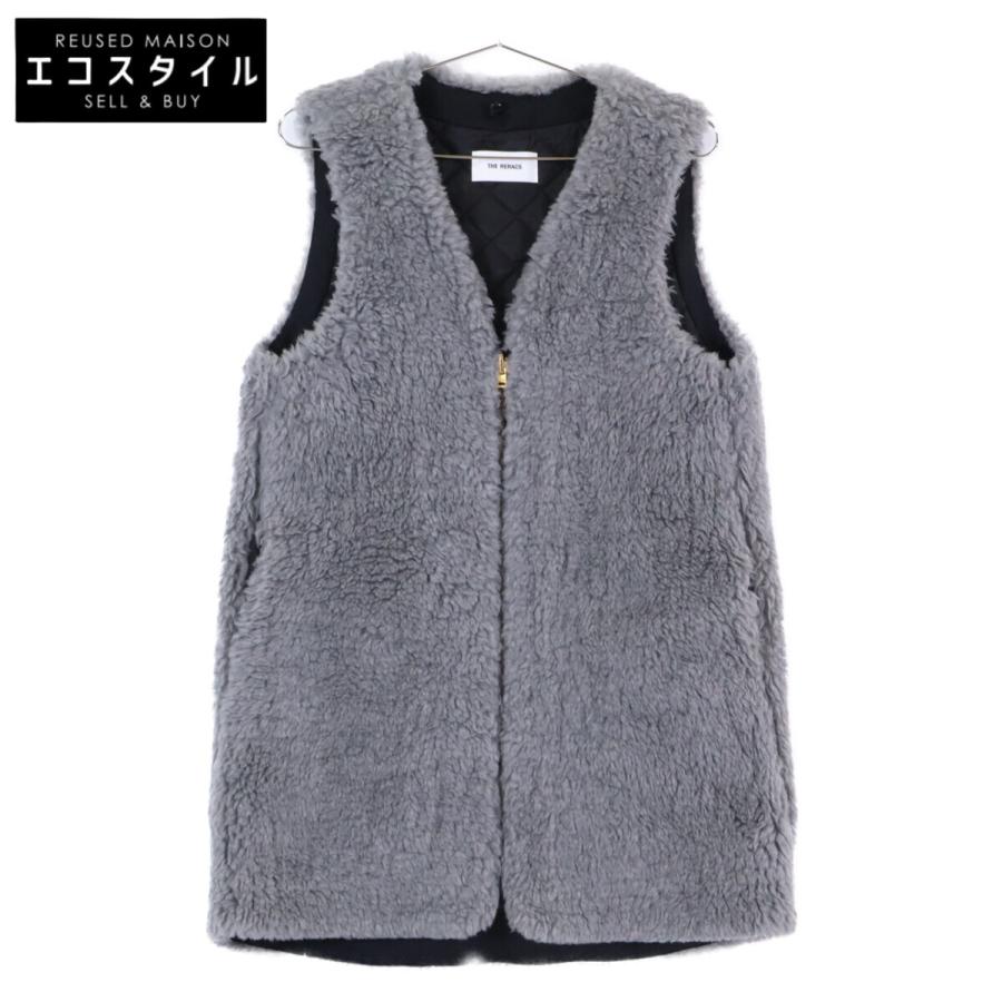 THE RERACS ザ・リラクス 23AW-RECT-134L-UASP-J グレー ボア ベスト F