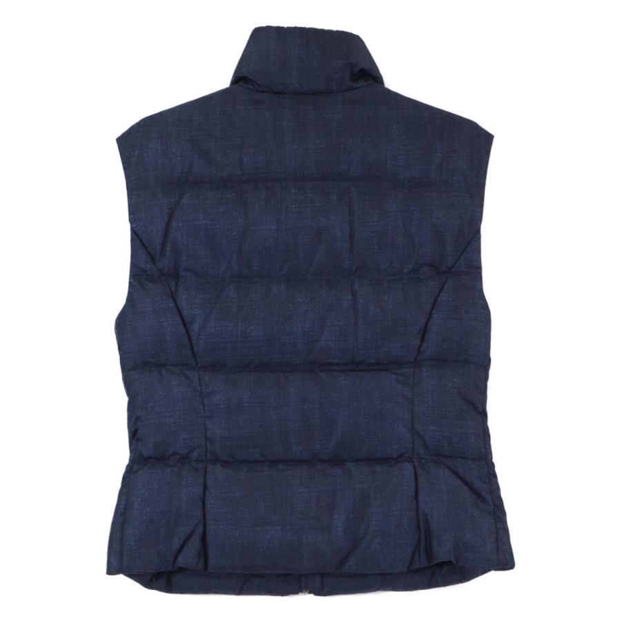 PRADA（プラダ） 29X149 11年製 ネイビー 三角プレート ダウンベスト