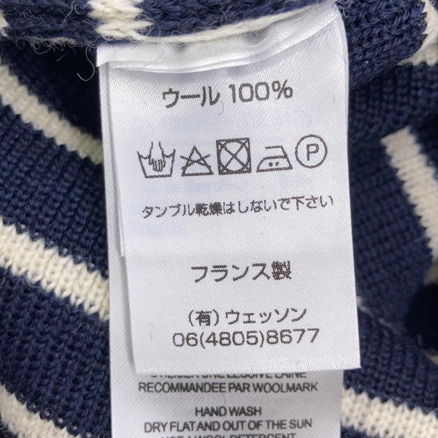 SAINT JAMES（セントジェームス） フランス製 ウール100 ネイビー