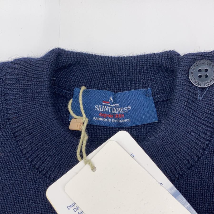 SAINT JAMES（セントジェームス） フランス製 ウール100 ネイビー