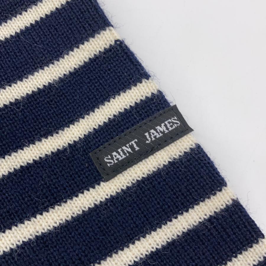 SAINT JAMES（セントジェームス） フランス製 ウール100 ネイビー