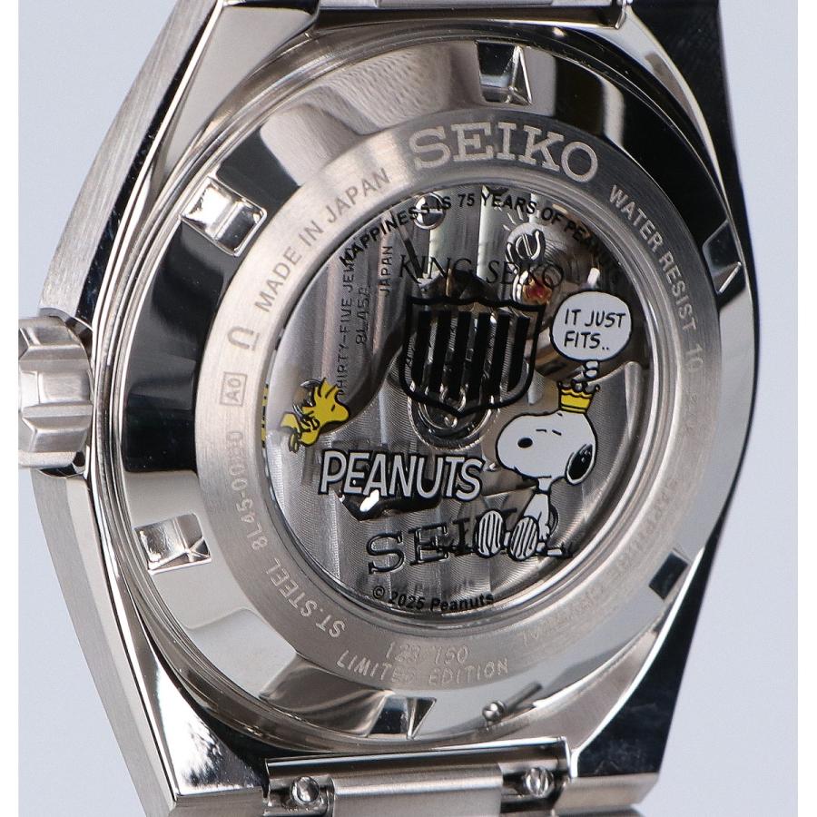 sdkv011 キングセイコー　スヌーピーコラボ　自動巻き　腕時計 セイコー キングセイコー VANAC PEANUTS 75周年記念 限定モデル