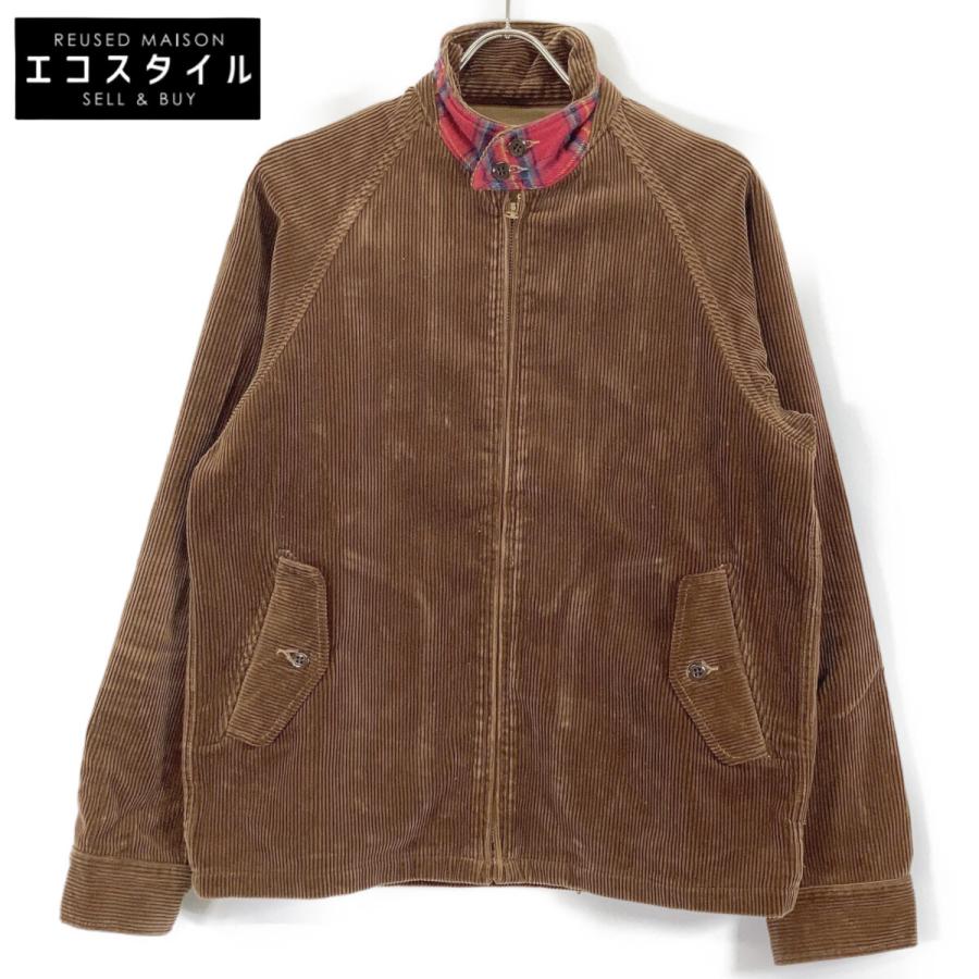 45R 9ウェルコーデュロイの908Rwayブルゾン　ブラウン　サイズ2 日本製 BONCOURA ボンクラ ブラウン 太畝 コーデュロイ コール天 Dog Ear