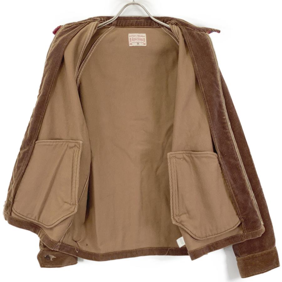 BONCOURA ボンクラ ブラウン 太畝 コーデュロイ コール天 Dog Ear