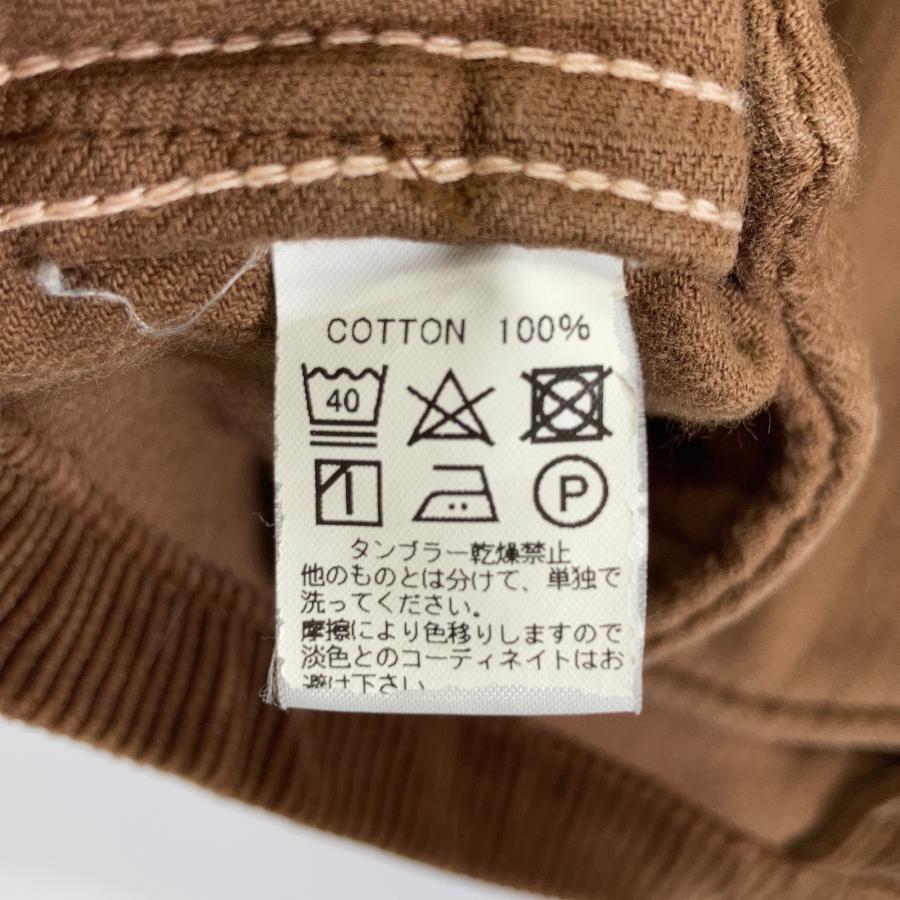 BONCOURA ボンクラ ブラウン 太畝 コーデュロイ コール天 Dog Ear