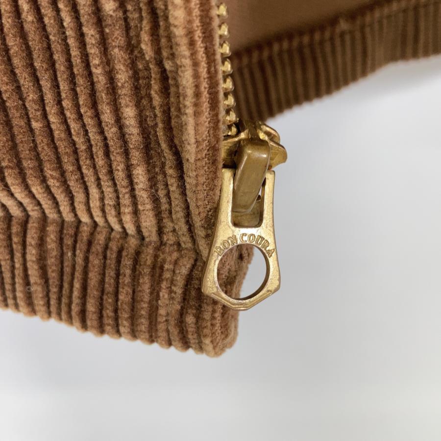 BONCOURA ボンクラ ブラウン 太畝 コーデュロイ コール天 Dog Ear