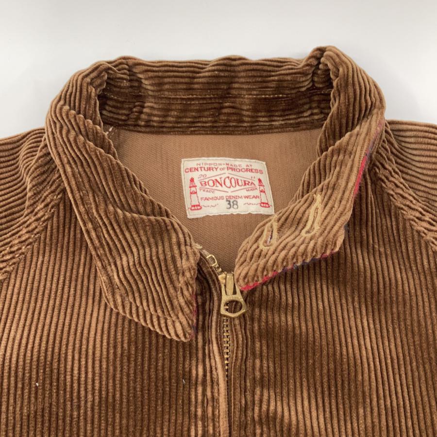 BONCOURA ボンクラ ブラウン 太畝 コーデュロイ コール天 Dog Ear