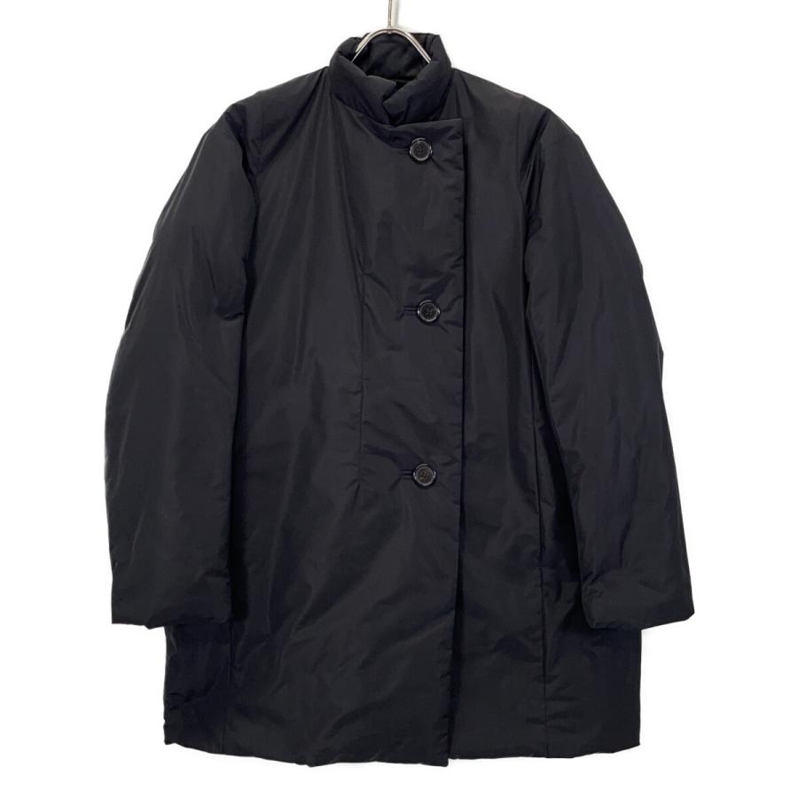 JIL SANDER（ジルサンダー） ブラック ポリエステル ダウン ピーコート