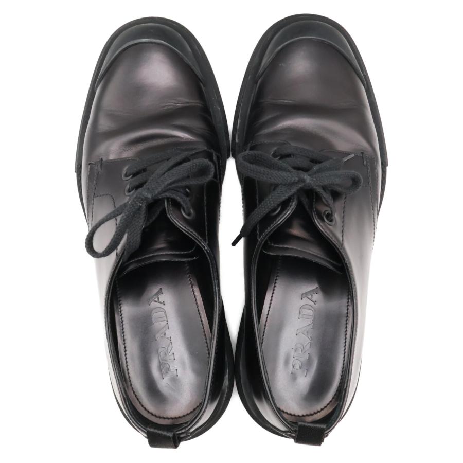 PRADA（プラダ） 2EE286 レザー レースアップ シューズ 6 メンズ