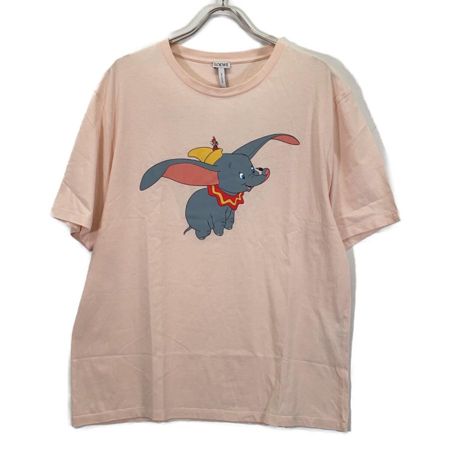 LOEWE（ロエベ） H6199590PC ×ダンボ ピンク バックロゴTシャツ ピンク