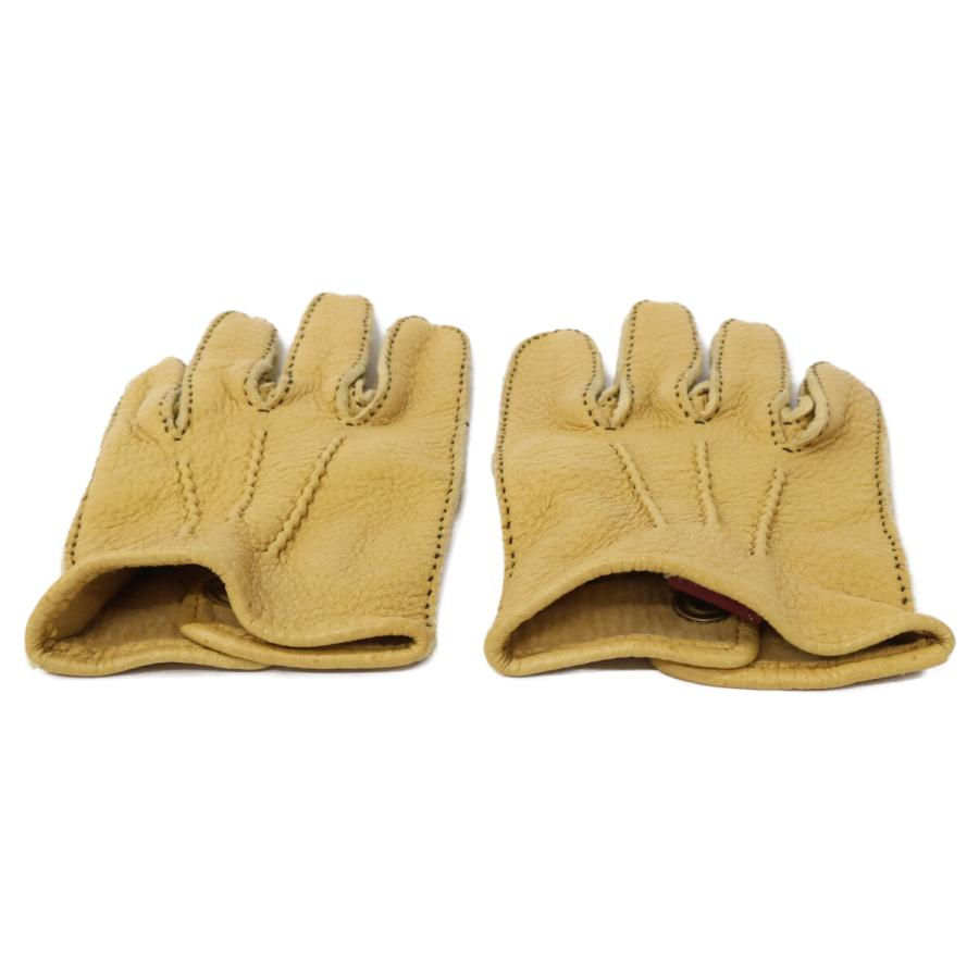 DENTS デンツ ノーライニング レザー ペッカリー グローブ 7 メンズ