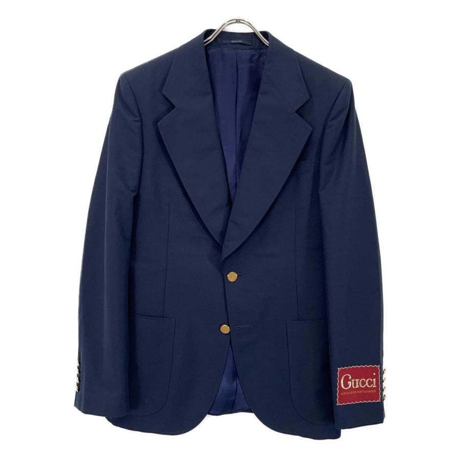 GUCCI（グッチ） 645359 ネイビー 金ボタン ブレザー テーラード