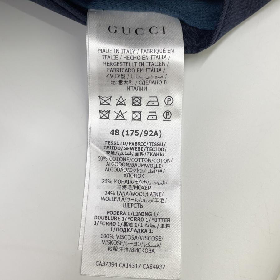 GUCCI（グッチ） 645359 ネイビー 金ボタン ブレザー テーラード