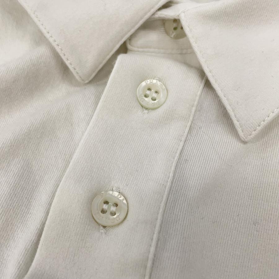 PRADA（プラダ） 19年 SJN252 R201 710 ホワイト ポケットロゴ